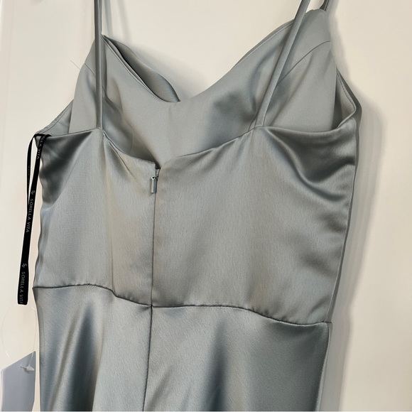 NEW Sorella Vita Desert Sage Bridesmaid Dress - Picture 7 of 8